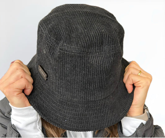 Corduroy bucket hat